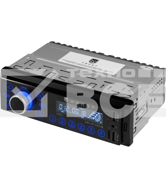 Автомагнитола Ural Молот АРС-МТ 333С 1DIN 4x25Вт