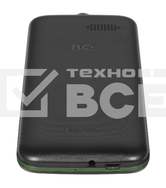 Мобильный телефон BQ 3590 Step XXL+ черный/зеленый