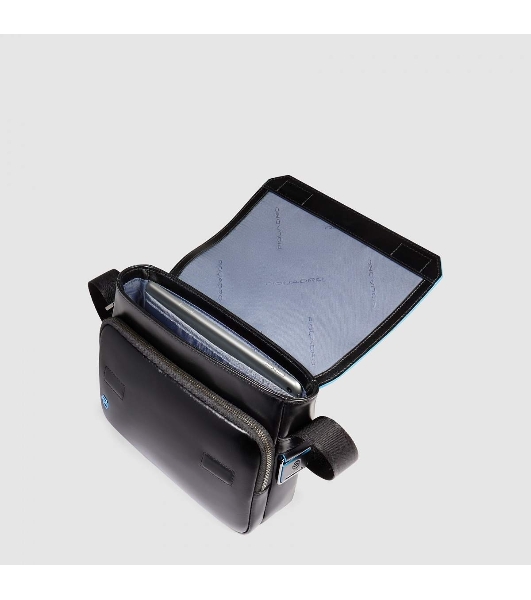Сумка-мессенджер Piquadro Blue Square CA6812B2/N черная натур.кожа
