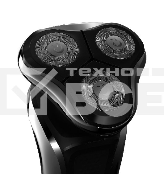 Бритва PMR 0307RС wet&dry PRO 5 blades+ электрическая (Polaris) , черный/хром