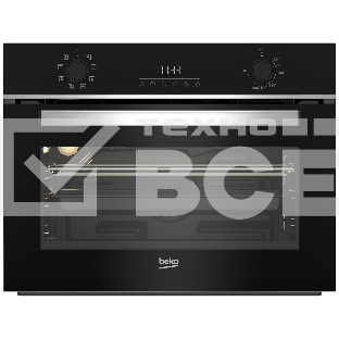 Духовой шкаф электрический Beko BBCM13300X, черный/серебристый