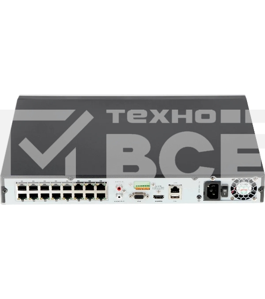 Видеорегистратор HiWatch DS-N316/2P(D)