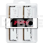 Оперативная память Kingston Fury Beast, DDR5, 64GB (2x32 GB), 6000 MHz, CL36, радиатор, белый, фото2