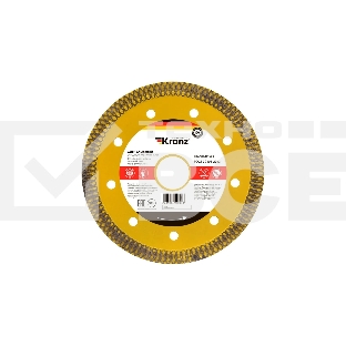 Диск алмазный отрезной KRANZ ультратонкий 180x22.2/25,4 мм