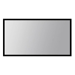 Экран для проектора S'OK SCFRV-236x133G 107' 16:9 на бархатной раме, High Contrast Gray, черная рама, фото 1