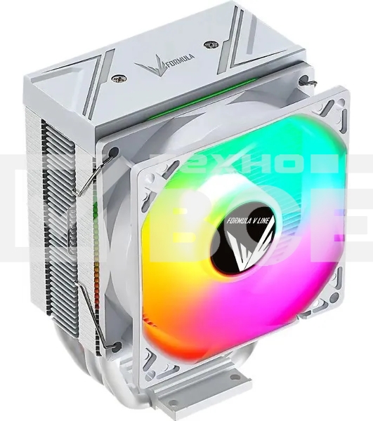 Устройство охлаждения (кулер) Aerocool / Formula Ice Burg ARPW 4P ARGB белый 90мм алюминий+медь 2100rpm 34db 170W 131мм