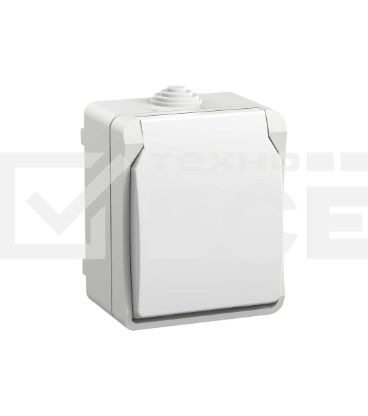 Розетка IEK ERS12-K01-16-54-DC ОП Форс РСб20-3-ФБ 16А IP54 с заземл. защ. шторки бел.