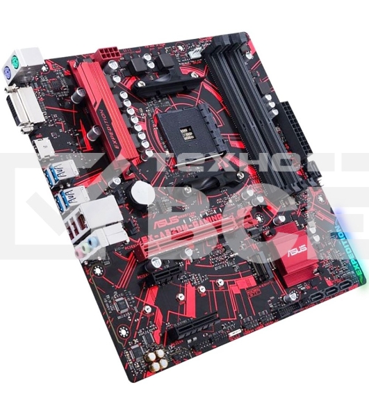 Материнская плата ASUS AM4 A320 EX-A320M-GAMING, AM4, AMD A320, 2xDDR4, 4xSATA, 1xPCIe 3.0 x4, 1xDVI-D, 1xHDMI, 1x 1Gb LAN, 2xUSB 3.2 Gen 1, 3x3.5 мм, 7.1, mATX