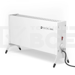 Конвектор Neoclima Nano 1000W белый, 1000 Вт, 15 м2, термостат