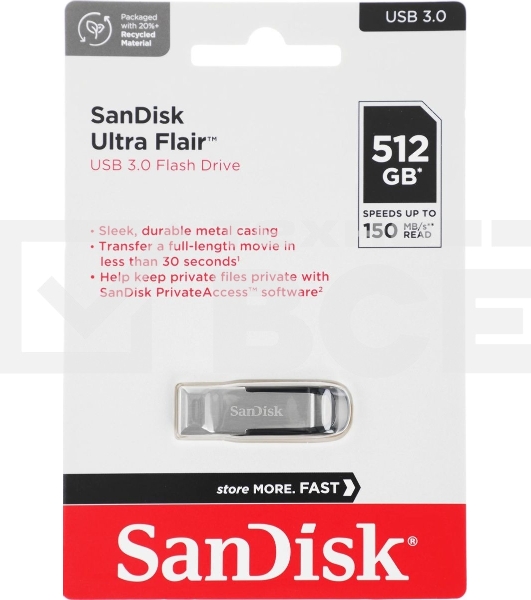 Флеш диск Sandisk USB3 512GB SDCZ73-512G-G46