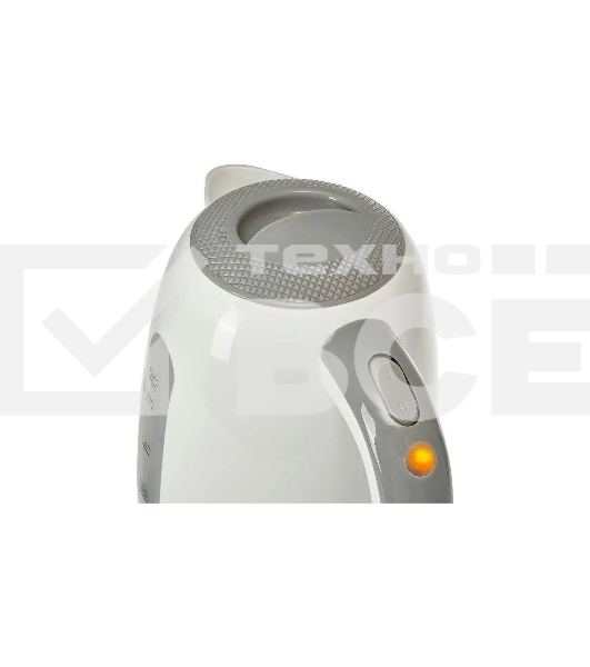 Чайник электрический Delta DL-1106 белый с серым