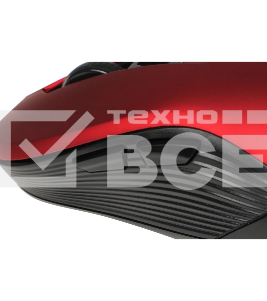 Мышь беспроводная Defender Gassa MM-105 красный, 1600 dpi, радиоканал, USB, кнопки - 6