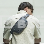 Сумка на пояс Piquadro Black Square CA2174B3/BLU4, синий, натур.кожа, фото4