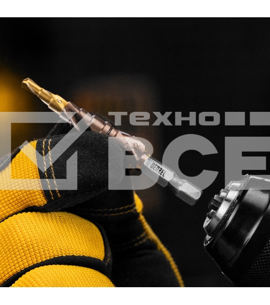 Сверло ступенчатое Denzel 4-5-6-7-8-9-10-11-12 мм, Р6М5К5, 6-гр. хвостовик 723612