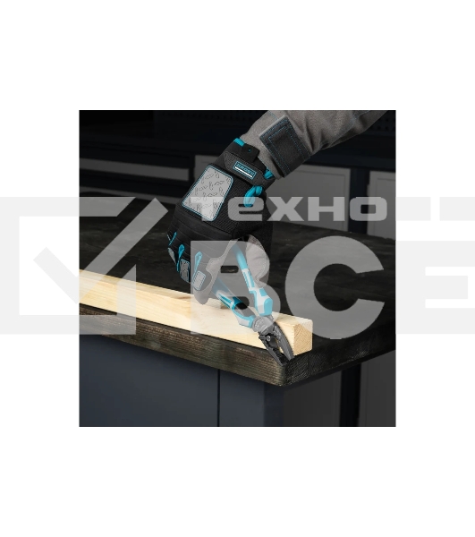 Плоскогубцы Gross 16975 комбинированные, 205 мм, трехкомпонентные рукоятки