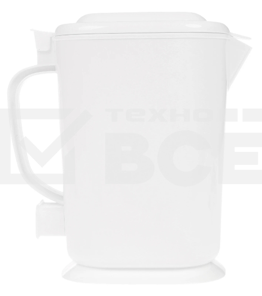 Чайник электрический Мастерица ЭЧ-1,0/0,8-220Б, пластиковый, белый, 1л, 800 Вт, (в уп. 10 шт)