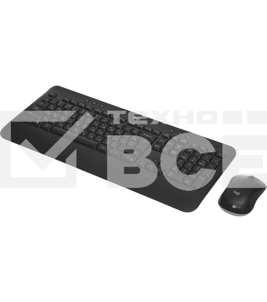 Комплект клавиатура+мышь беспроводной LOGITECH MK540 Advanced black (USB, 1000dpi) (920-008686)