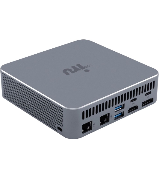 Неттоп IRU Tactio 515 i5 12450H (2) 16Gb SSD512Gb Iris Xe Windows 11 Pro 64 2xGbitEth WiFi BT 100W серый (RUS) (2195518)