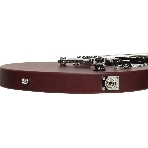 Электрогитара STAGG SEL-HB90 CHERRY 6-ти струнная, корпус массив красного дерева, гриф красное дерево, накладка палисандр, 22 лада, звукосниматели 1х P90, 1х хамбакер, регуляторы 1x громкости, 1x тона, 3-х поз. переключатель, цвет Cherry, фото4