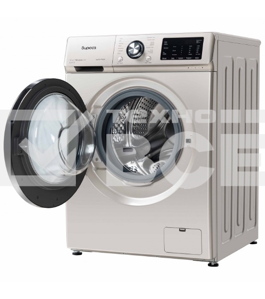 Стиральная машина Бирюса WM-SL1214/15 B золотистый, загрузка фронтальная 12 кг, 1400 об/мин, класс А+++