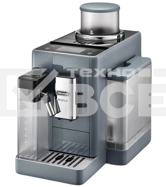 Кофемашина автоматическая DeLonghi EXAM440.55.G серый, исп. кофе - молотый/зерна, 1.4 л, 1450 Вт, 19 Бар.