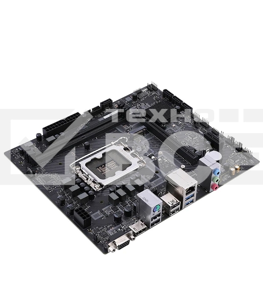 Материнская плата Colorful H610M-E M.2 V20, LGA 1700, Intel H610, 2xDDR4, 4xSATA, 1xM.2, 1xPCIe 4.0 x16, 1xDP, 1xHDMI, 1xVGA, 1x 1Gb LAN, 2xUSB-A 3.2 Gen 1, 4xUSB 2.0, 3x3.5 мм, 5.1, mATX