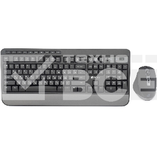 Клавиатура + мышь Оклик S290W клав:черный мышь:черный USB беспроводная Multimedia (351701)