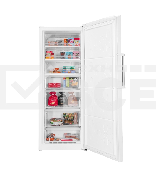 Морозильная камера Maunfeld MFFR185W, белый, 380л, 7 ящиков