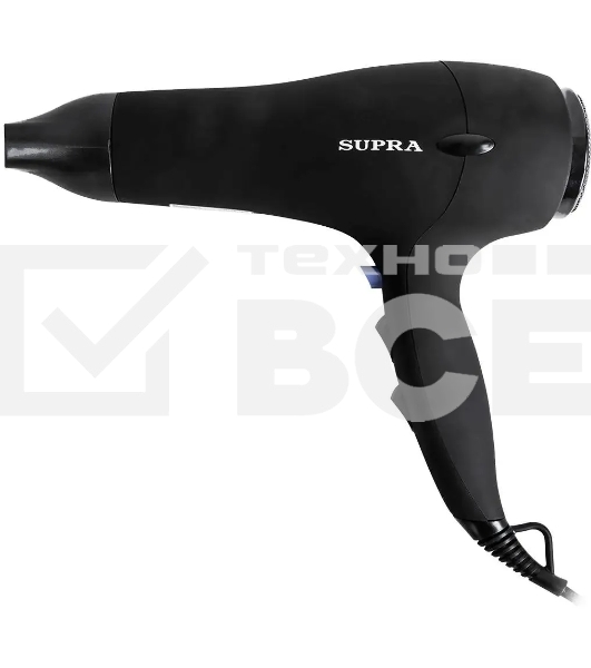 Фен SUPRA PHS-2204L 2200Вт черный