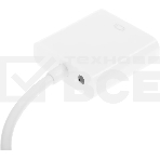 Переходник аудио-видео Premier 5-983 HDMI (m)/VGA (f)/Jack 3.5 (f) 0.15м. белый, фото10