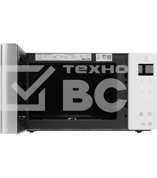 Микроволновая печь LG MW23R35GIH белый, 23 л, 1000 Вт, переключатели - сенсор