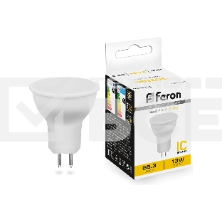 Лампа светодиодная FERON LB-960 (38188) 13 вт 230в G5.3 теплый