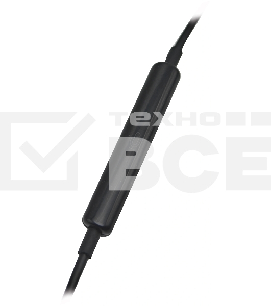 Гарнитура внутриканальные Oklick HS-S-230 1.2м черный проводные в ушной раковине (SS-E188B)