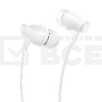 Наушники вакуумные AUX разъем с МК без рег.громкости длина 1.2м Borofone BM61 (White), фото4