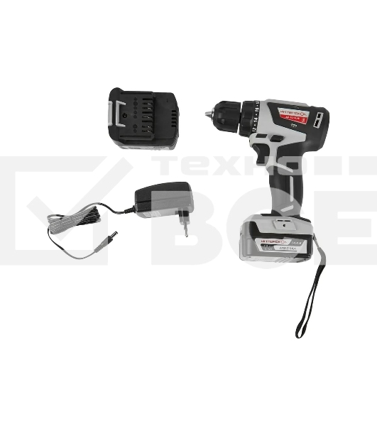 Дрель-шуруповерт аккумуляторная ИНТЕРСКОЛ ДА-10/14,4В, Аккумуляторная, 14,4В, 2 АКБ, Кейс