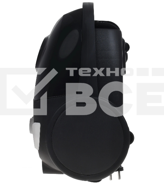 Пылесос Centek CT-2514 черный, 380/2100 Вт, уборка сухая, пылесборник мешок 2.5 л