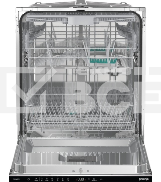 Встраиваемая посудомоечная машина Gorenje GV643D90, черный, 60 см, 16 компл., 45 дБ, класс A+++