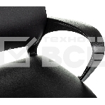 Кресло компьютерное Бюрократ CH-695NSL черный, экокожа, крестов. металл хром, фото8