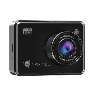 Видеорегистратор Navitel R9 DUAL, 1920x1080, 2.7', с камерой заднего вида, GPS, Wi-Fi, G-сенсор, датчик движения, GPS-информатор