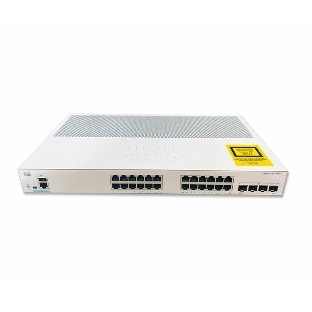 Коммутатор Cisco Catalyst C1000FE-24P-4G-L, 24×LAN + 4×1 Гбит/с