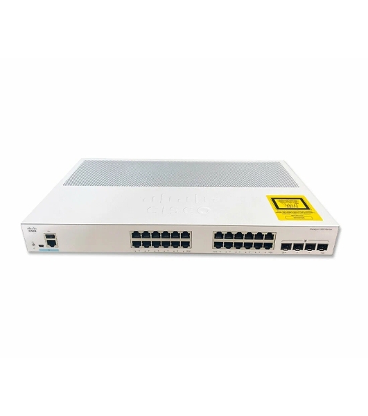 Коммутатор Cisco Catalyst C1000FE-24P-4G-L, 24×LAN + 4×1 Гбит/с
