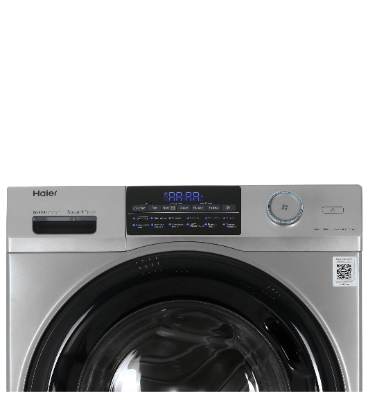 Стиральная машина Haier HW60-BP12959ASE серебристый, загрузка фронтальная 6 кг, 1200 об/мин., класс: A+++