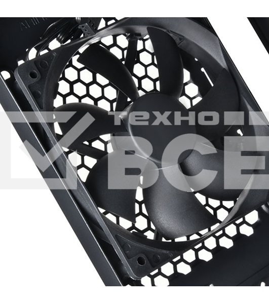 Компьютерный корпус Silverstone SST-PS15B-PRO Precision Mini Tower Micro ATX Computer Case, tempered glass, 2x 120мм ARGb, 1x ARGb Controller, black