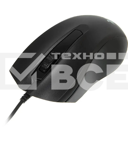 Комплект клавиатура+мышь Oklick 621M IRU проводной, USB, 1200 DPI, чёрный