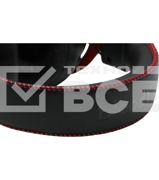 Наушники с микрофоном A4Tech Bloody M590i красный/черный 1м мониторные USB оголовье