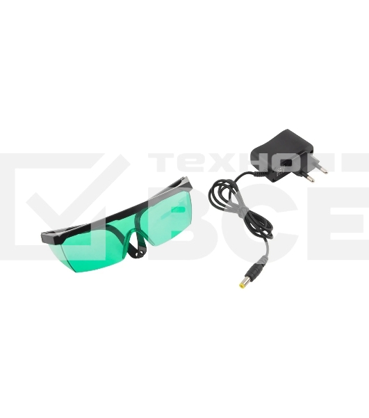 Лазерный уровень ML 06 Green, 30 м, 520 нм, акк. Li 2800 мАч, резьба 5/8