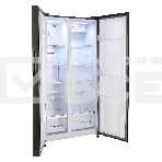 Холодильник Nordfrost RFS 525DX NFXd inverter темная нержавеющая сталь двухкамерный 283/183л морозилка сбоку, No Frost, Side-by-Side, фото6
