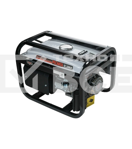 Электрогенератор бензиновый Ресанта БГ 2500 Р, 2.2 кВт, 66 дБ, 39.8 кг