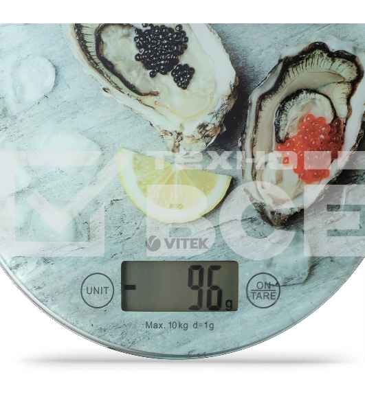 Весы кухонные электронные Vitek Loft Professional VT-7999 макс.вес:10кг