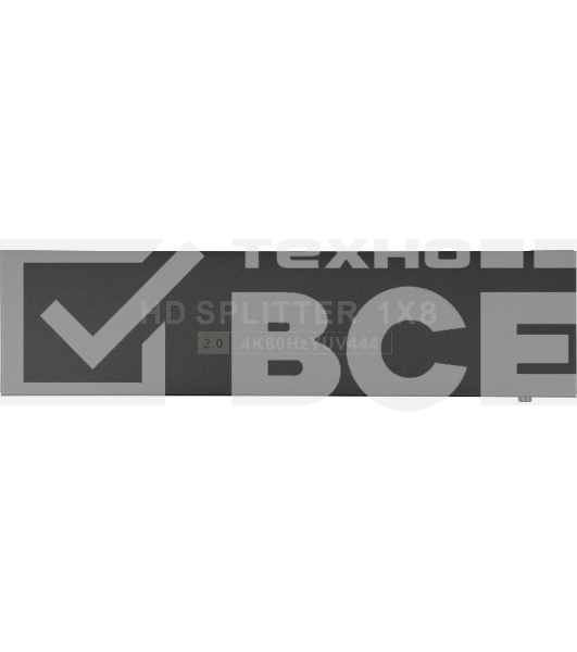 Сплиттер аудио-видео Premier 5-872-8V2 HDMI (f)/8xHDMI (f) черный